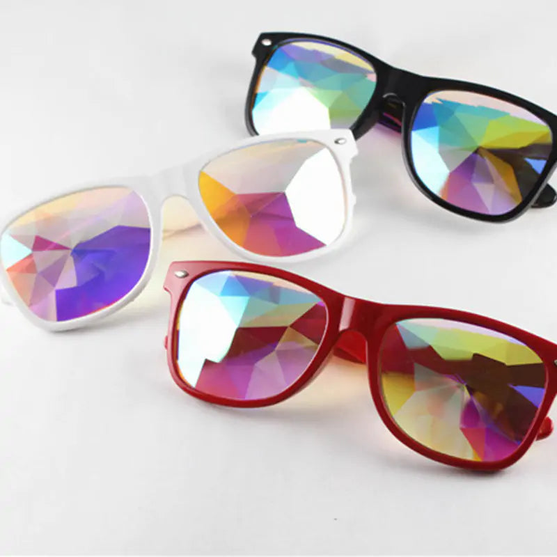 ColorBurst Kaleidoscope Sunglasses for Kids