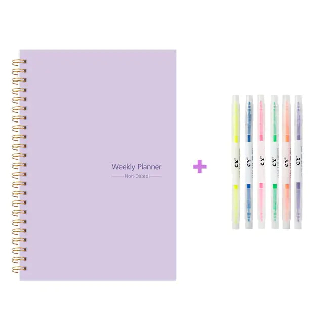 ChicPlan Weekly Notebook & Diary