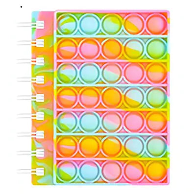 Rainbow Bliss Bubble Notebook