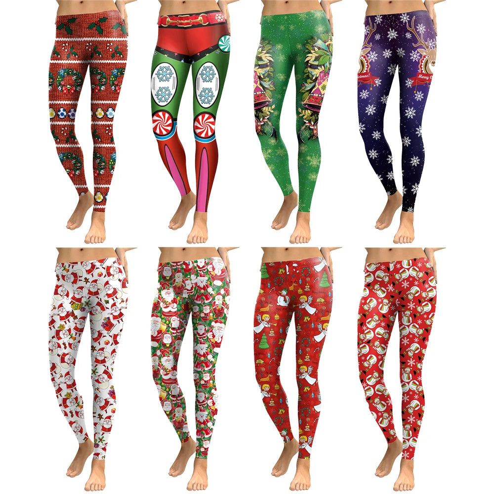 Women Christmas Leggings