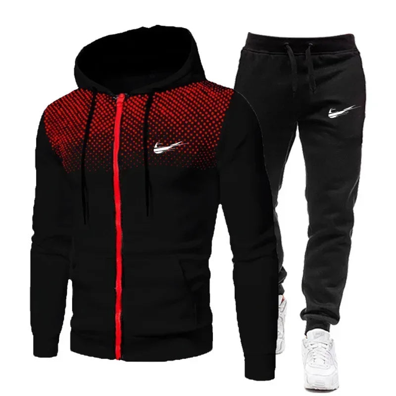 Men's Sports Hoodie Set