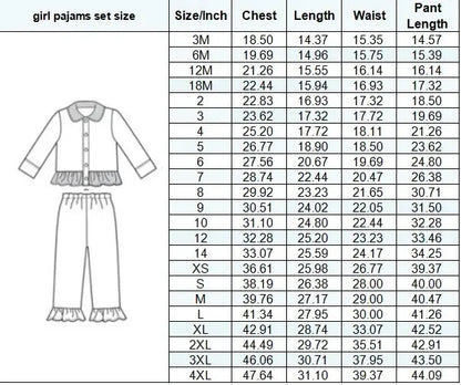 2024 Babies, Kids, and Small Adult Matching Sleepwear