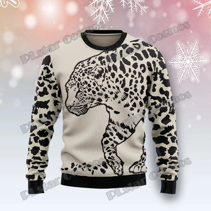 Meowy Christmas 3D Printed Fashion Men's Ugly Christmas Sweater