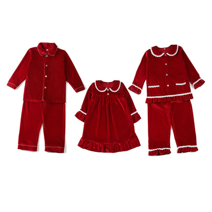 Christmas Boys Girls Pajamas Set