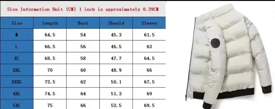 Men's Warm New Windproof High Quality Polyester Zipper Jacket and Pants