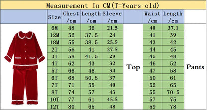 Christmas Boys Girls Flannel Pajama Sets