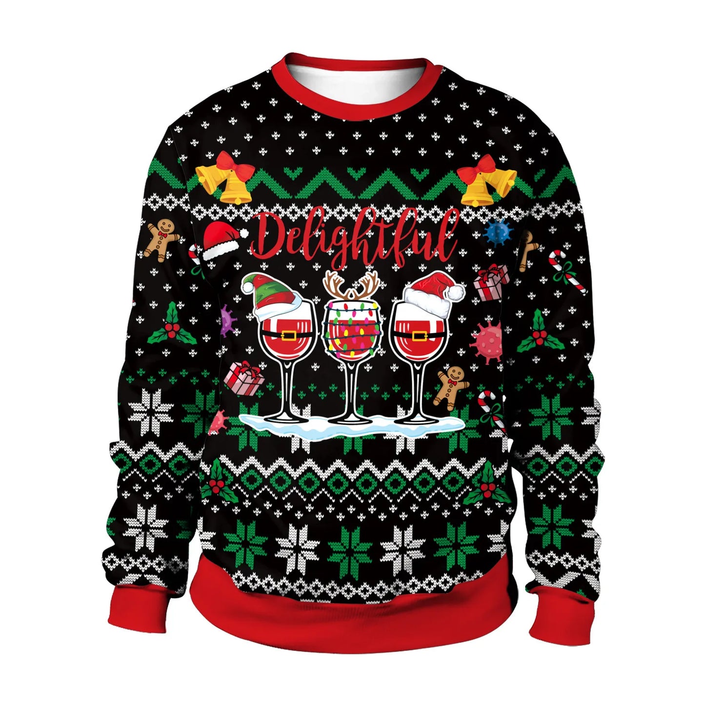 2024 Matching Couples Ugly Christmas Sweaters