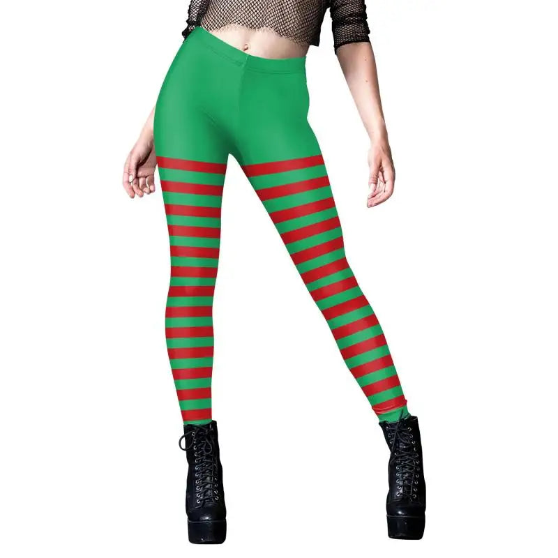 Women Leggings Ugly Christmas