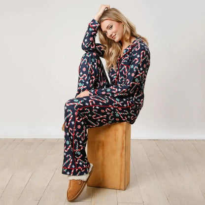 Lightweight Women's Christmas Pajama Set