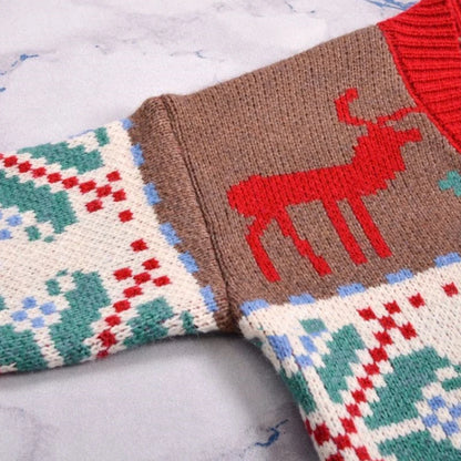 Knitted Ugly Christmas Sweaters Couple's Cardigans