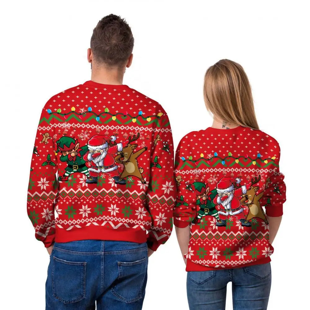 2024 Matching Couples Ugly Christmas Sweaters