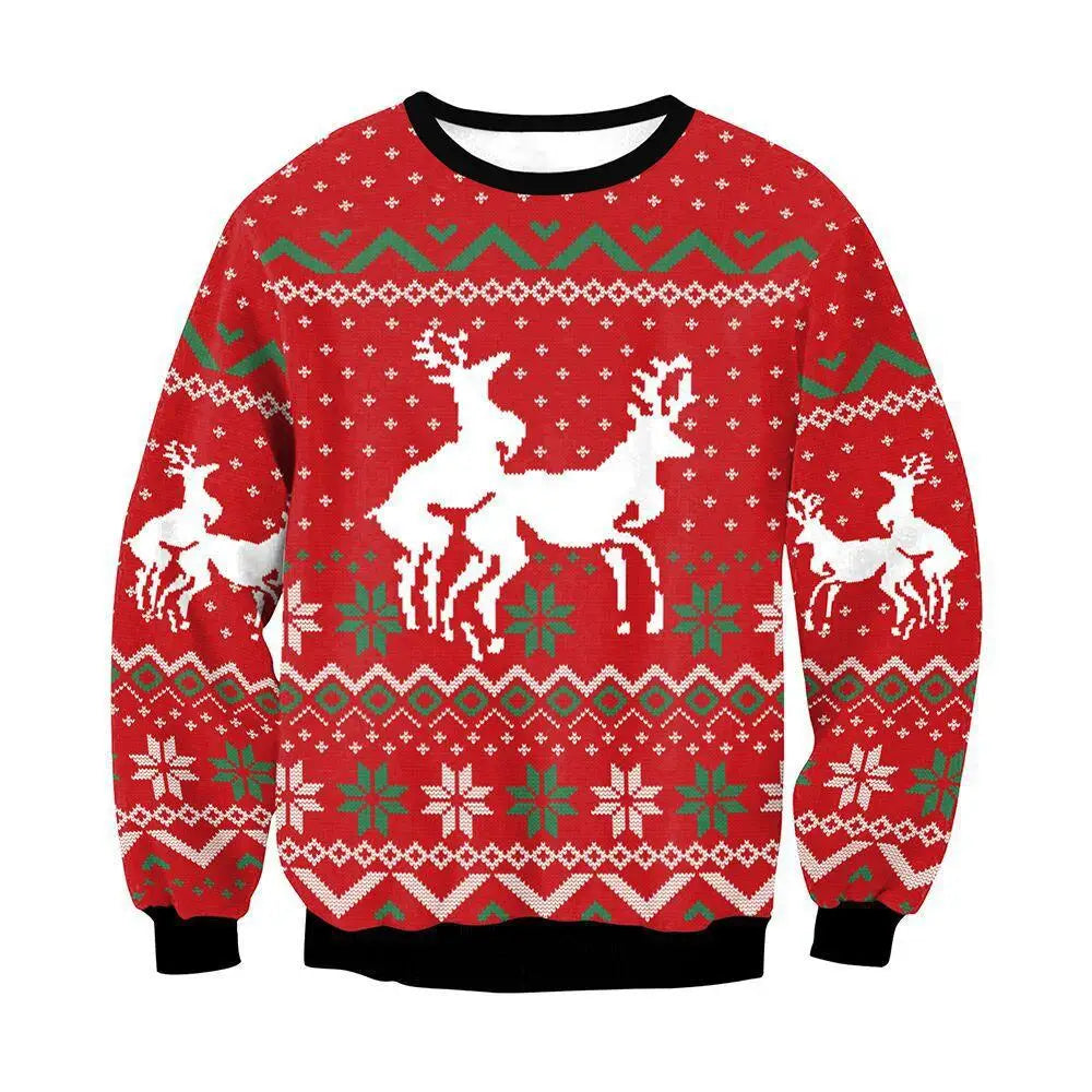 2024 Matching Couples Ugly Christmas Sweaters