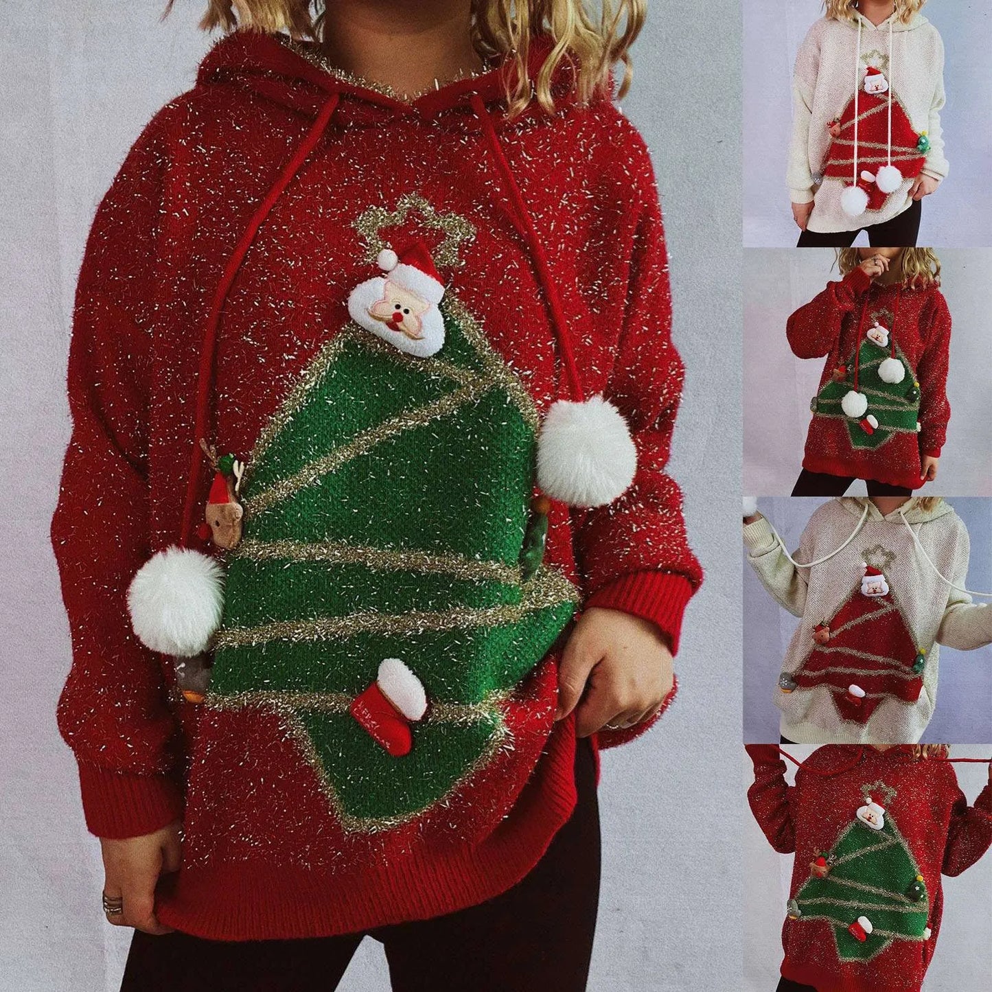 Ugly HolidayThick Pullover Knitted Sweater