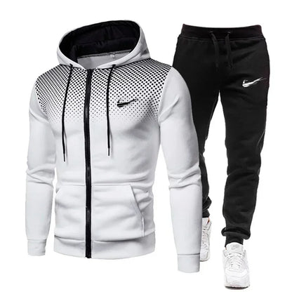 Men's Sports Hoodie Set