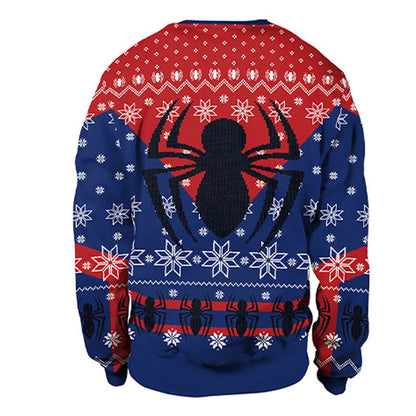 Spider/Wonder Woman Xmas Sweatshirt