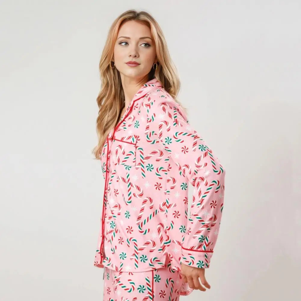 Lightweight Women's Christmas Pajama Set