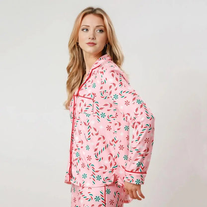 Lightweight Women's Christmas Pajama Set