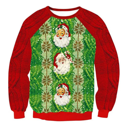 2024 Matching Couples Ugly Christmas Sweaters