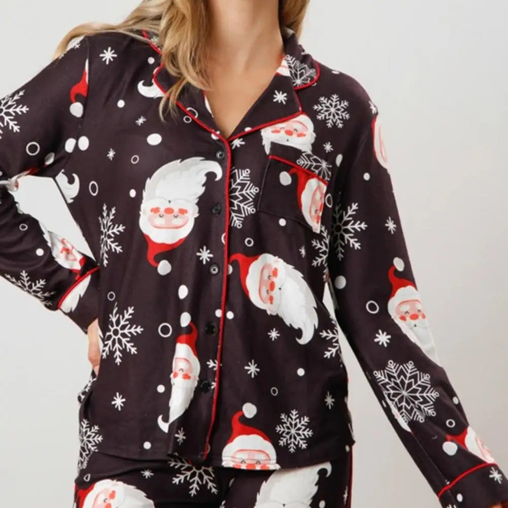 Lightweight Women's Christmas Pajama Set