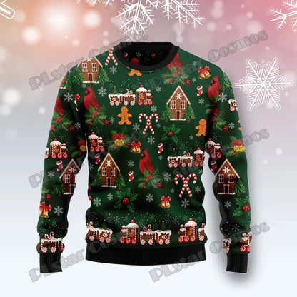 Meowy Christmas 3D Printed Fashion Men's Ugly Christmas Sweater