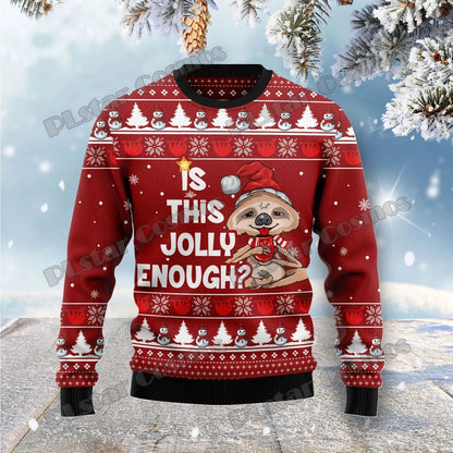 Meowy Christmas 3D Printed Fashion Men's Ugly Christmas Sweater