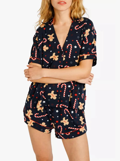 Women's 2 Piece Christmas Pajamas Set