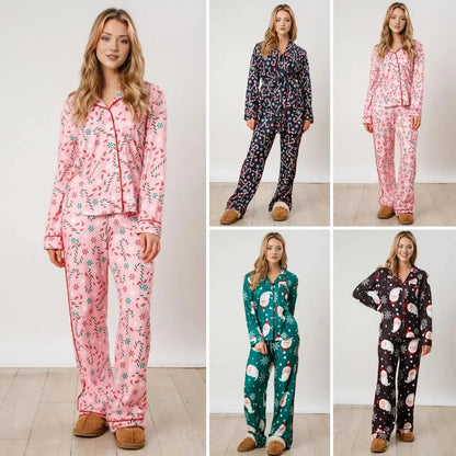 Lightweight Women's Christmas Pajama Set