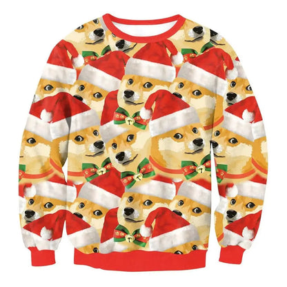 2024 Matching Couples Ugly Christmas Sweaters