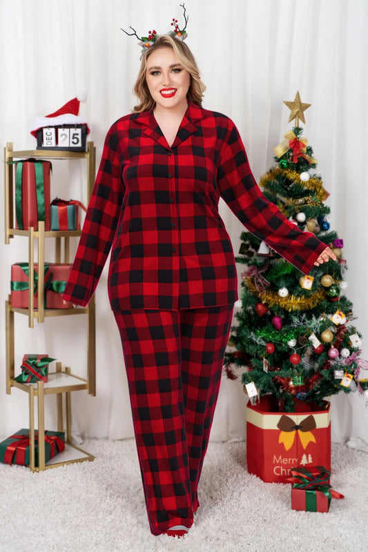 Plus Size Women's Christmas Pajamas