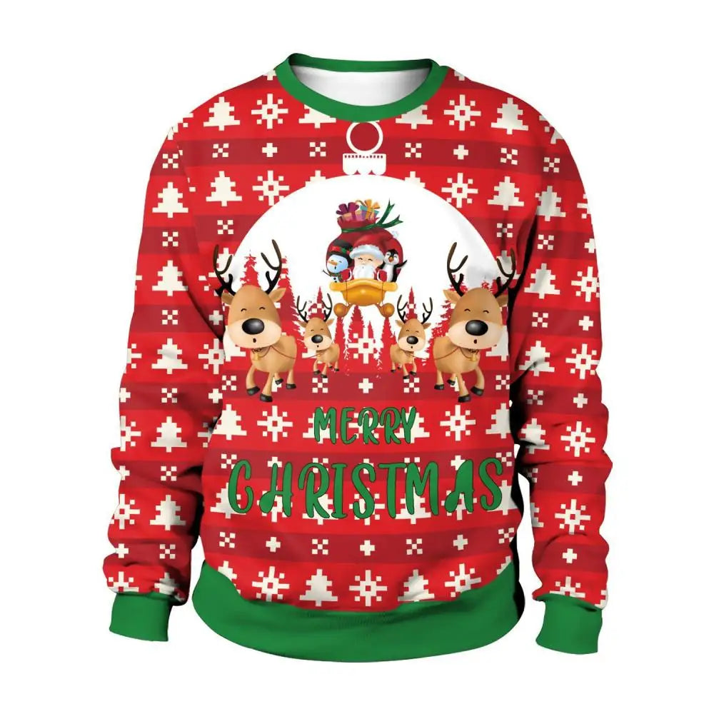 2024 Matching Couples Ugly Christmas Sweaters