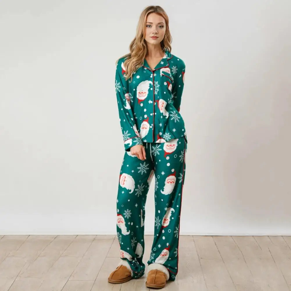 Lightweight Women's Christmas Pajama Set