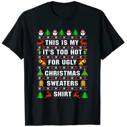 This Is My Ugly Sweater Women's Christmas T-Shirt