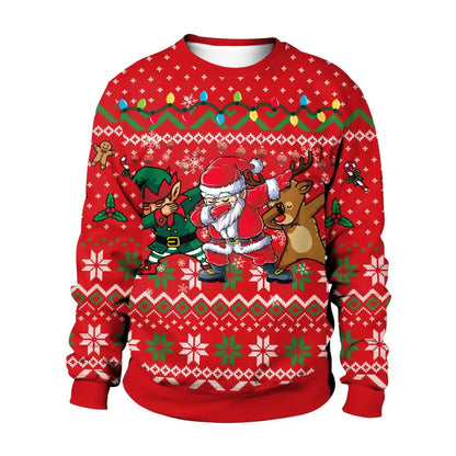 2024 Matching Couples Ugly Christmas Sweaters