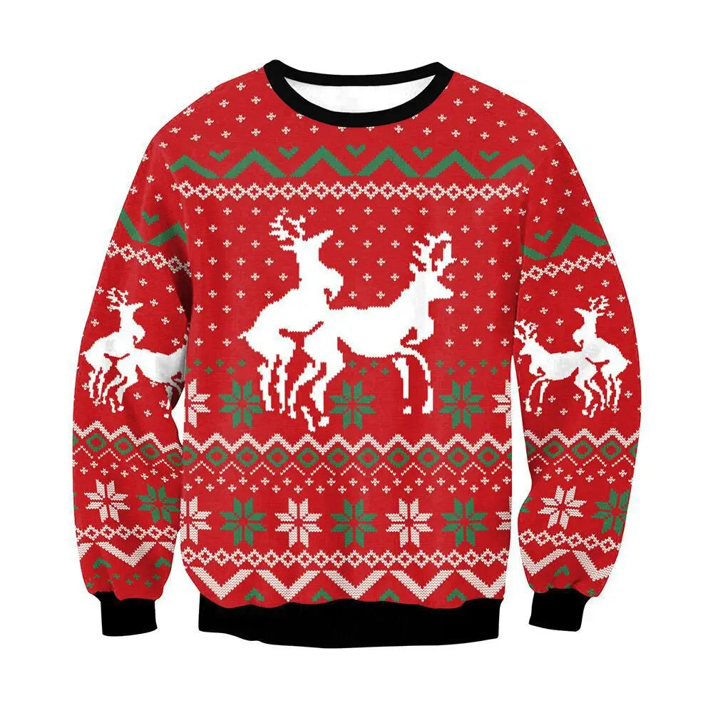 2024 Matching Couples Ugly Christmas Sweaters