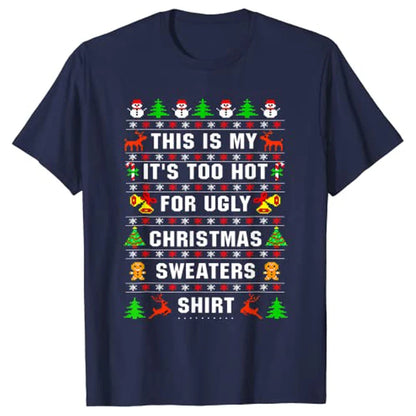 This Is My Ugly Sweater Women's Christmas T-Shirt