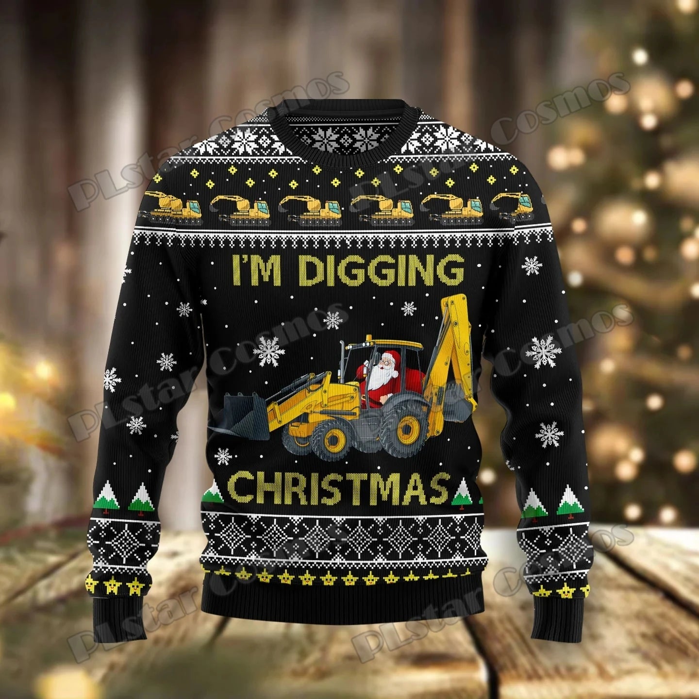 Meowy Christmas 3D Printed Fashion Men's Ugly Christmas Sweater