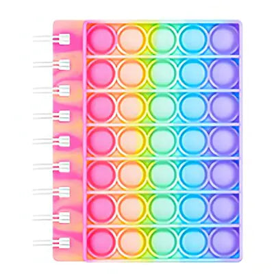 Rainbow Bliss Bubble Notebook