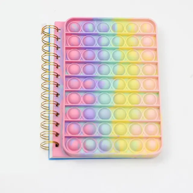 Rainbow Bliss Bubble Notebook