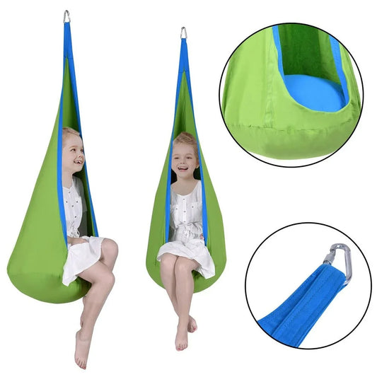 Cozy Cocoon Kids Hanging Pod Chair: A Magical Space for Little Dreamers!