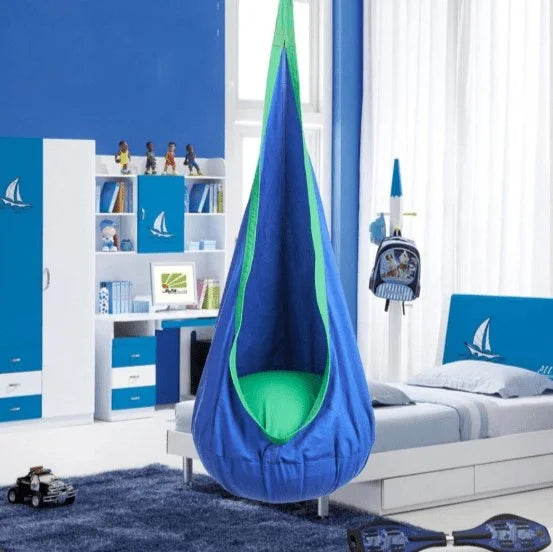 Cozy Cocoon Kids Hanging Pod Chair: A Magical Space for Little Dreamers!