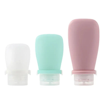 FlexiTravel Leak-Proof Silicone Bottles